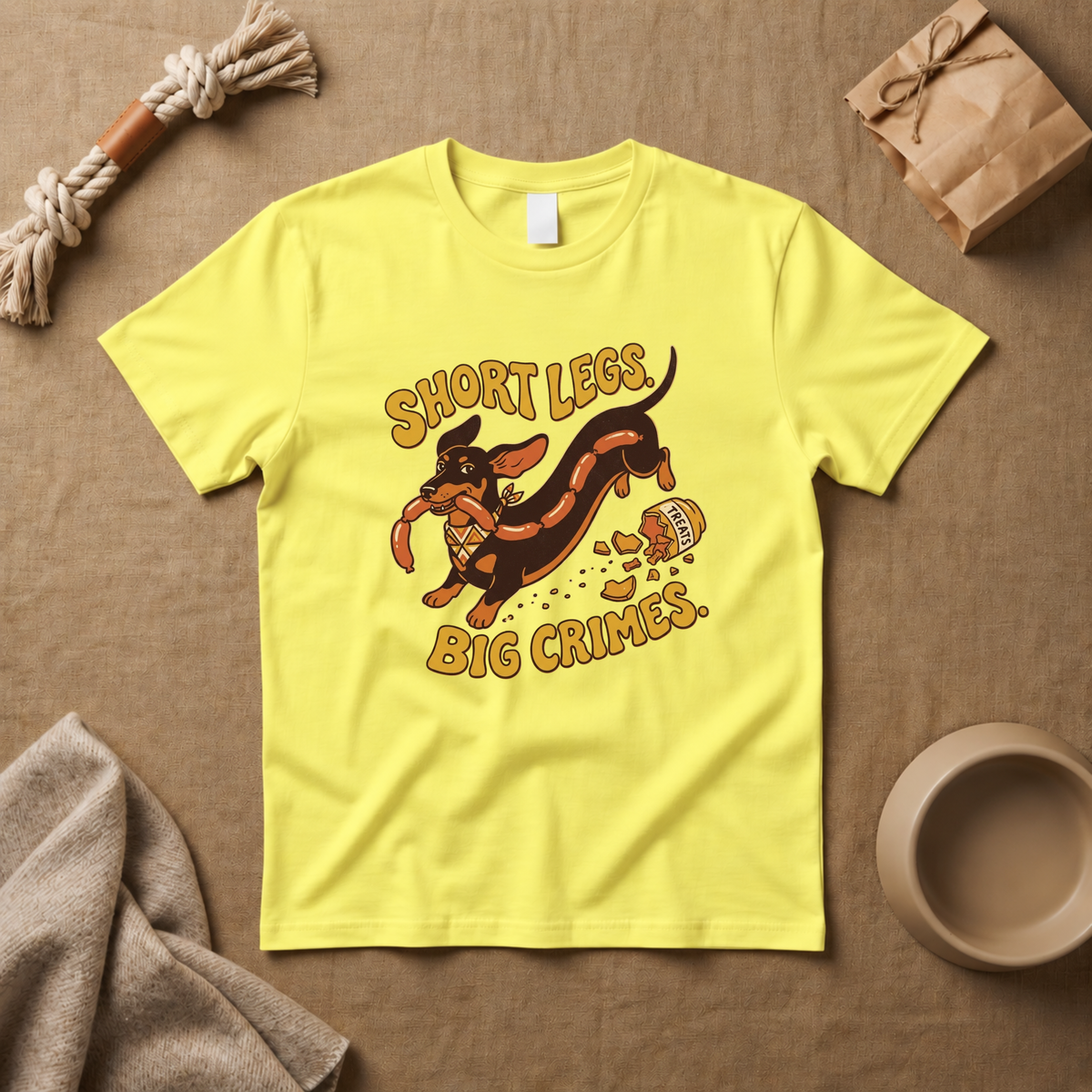 Short Legs Big Crimes T-Shirt