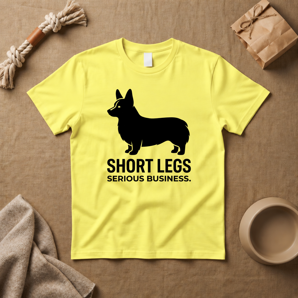 Short Legs, Serious Business T-Shirt