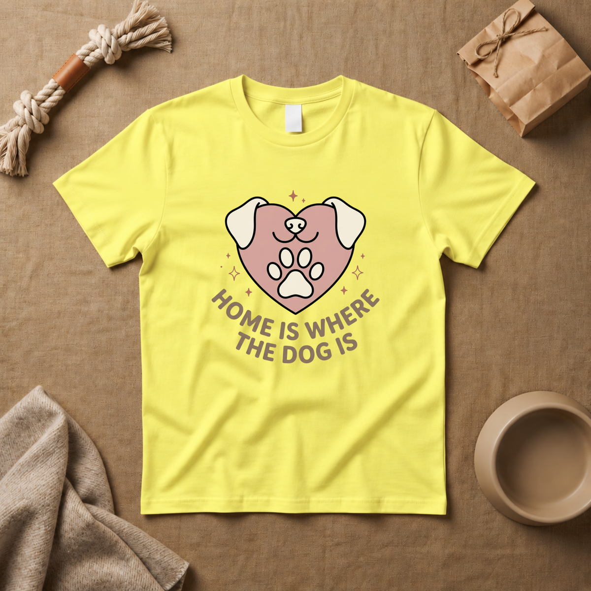 Home Is Where The Dog Is T-Shirt
