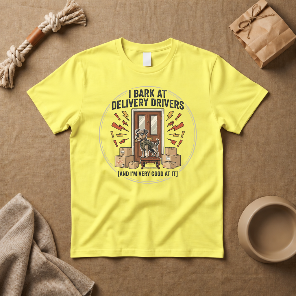 I Bark At Delivery Drivers T-Shirt