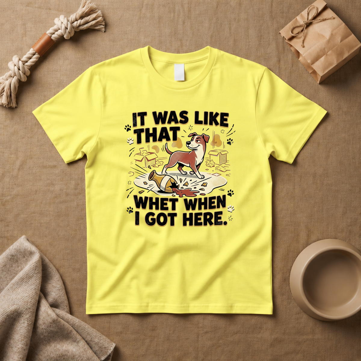 It Was Like That When I Got Here T-Shirt