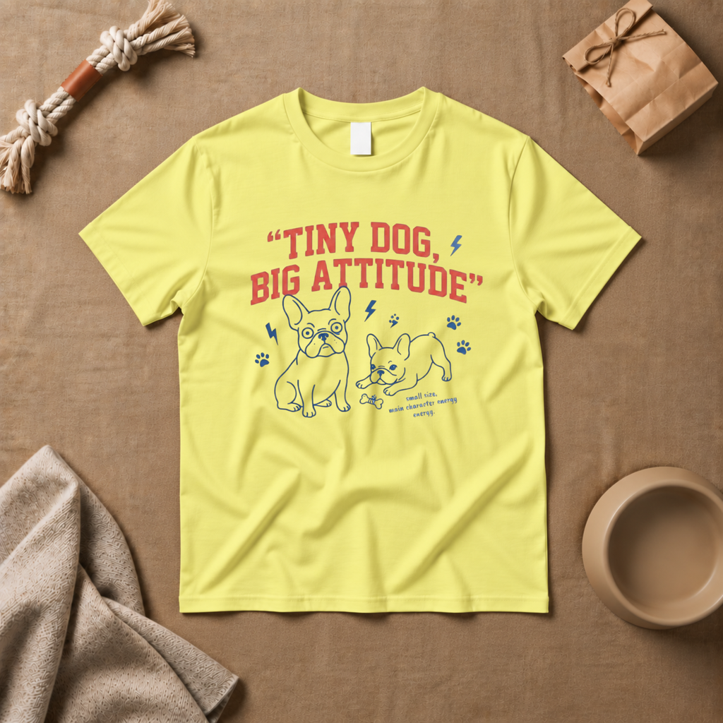 Tiny Dog, Big Attitude T-Shirt