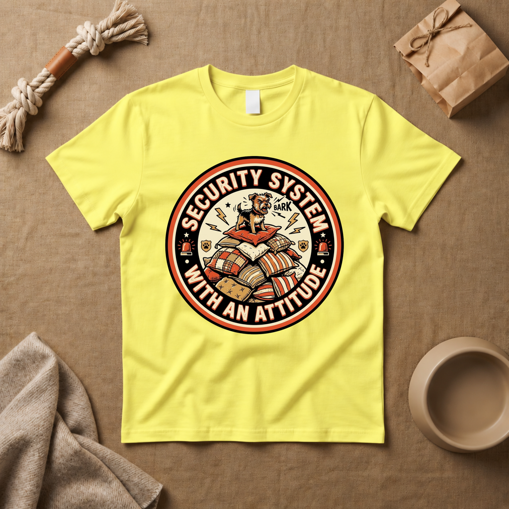 Security System With An Attitude T-Shirt