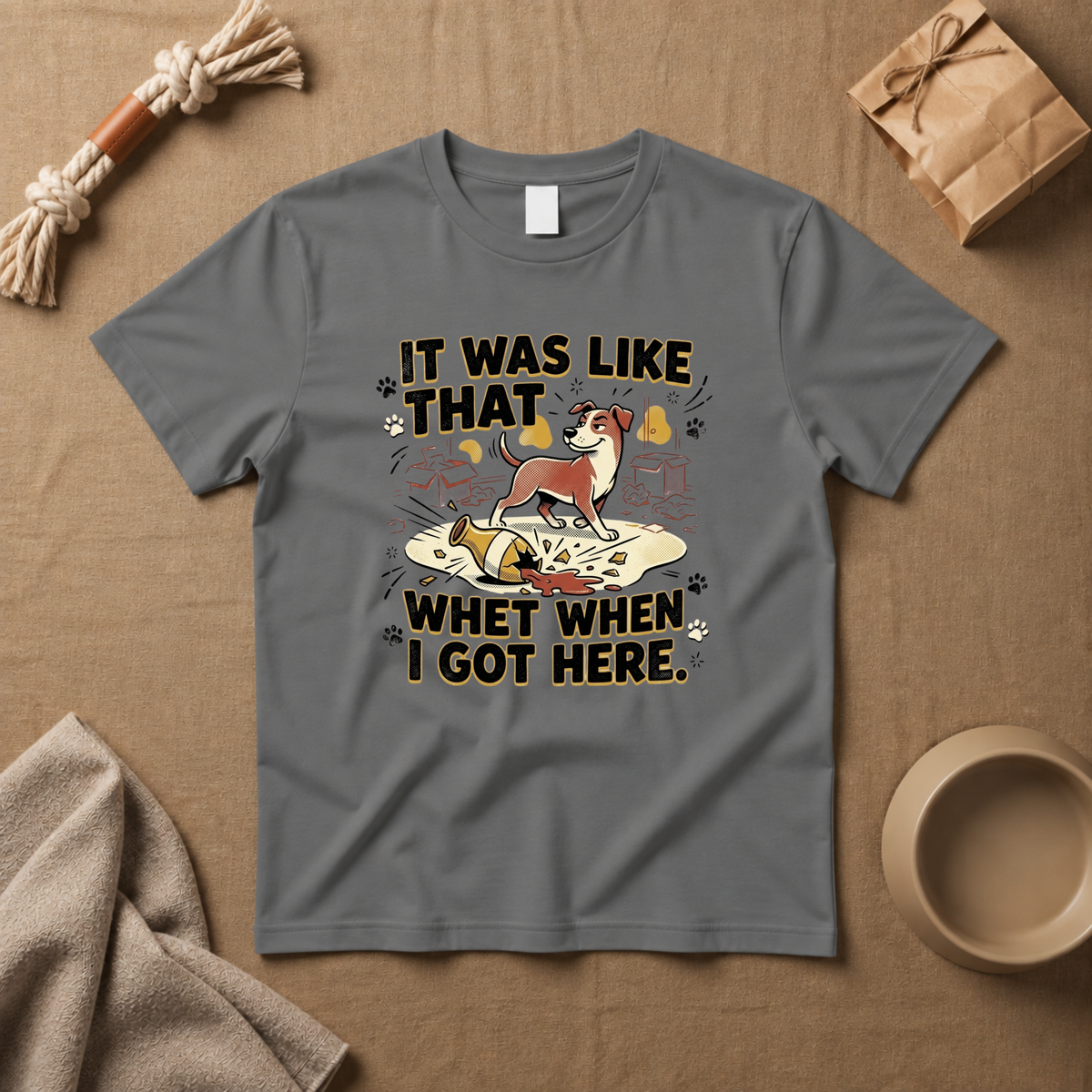 It Was Like That When I Got Here T-Shirt