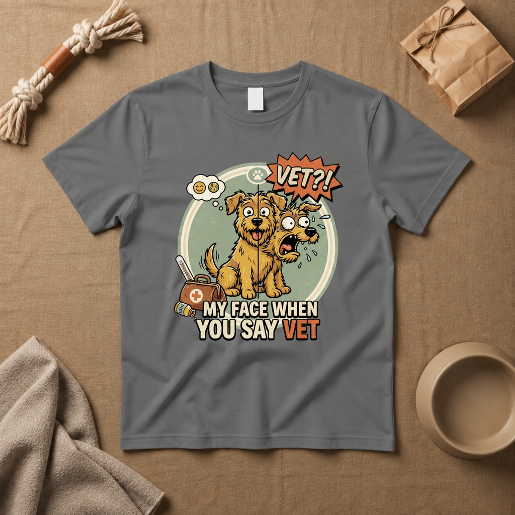 My Face When You Say Vet T-Shirt