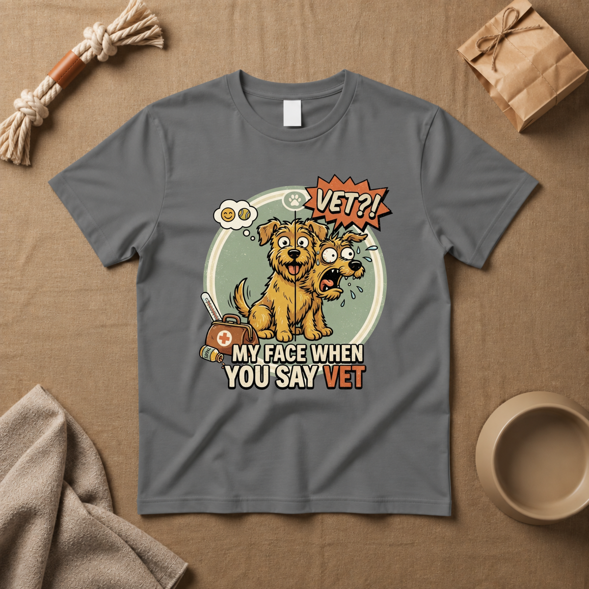 My Face When You Say Vet T-Shirt