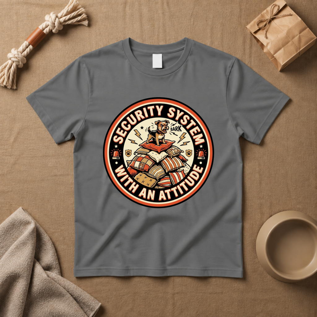 Security System With An Attitude T-Shirt