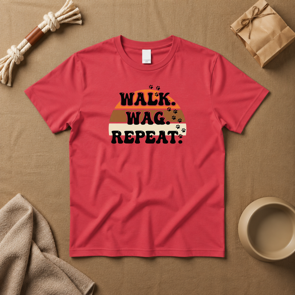 Walk Wag Repeat T-Shirt