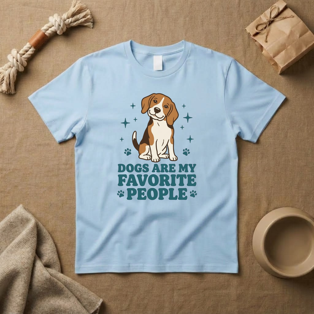 Dogs Are My Favorite People T-Shirt