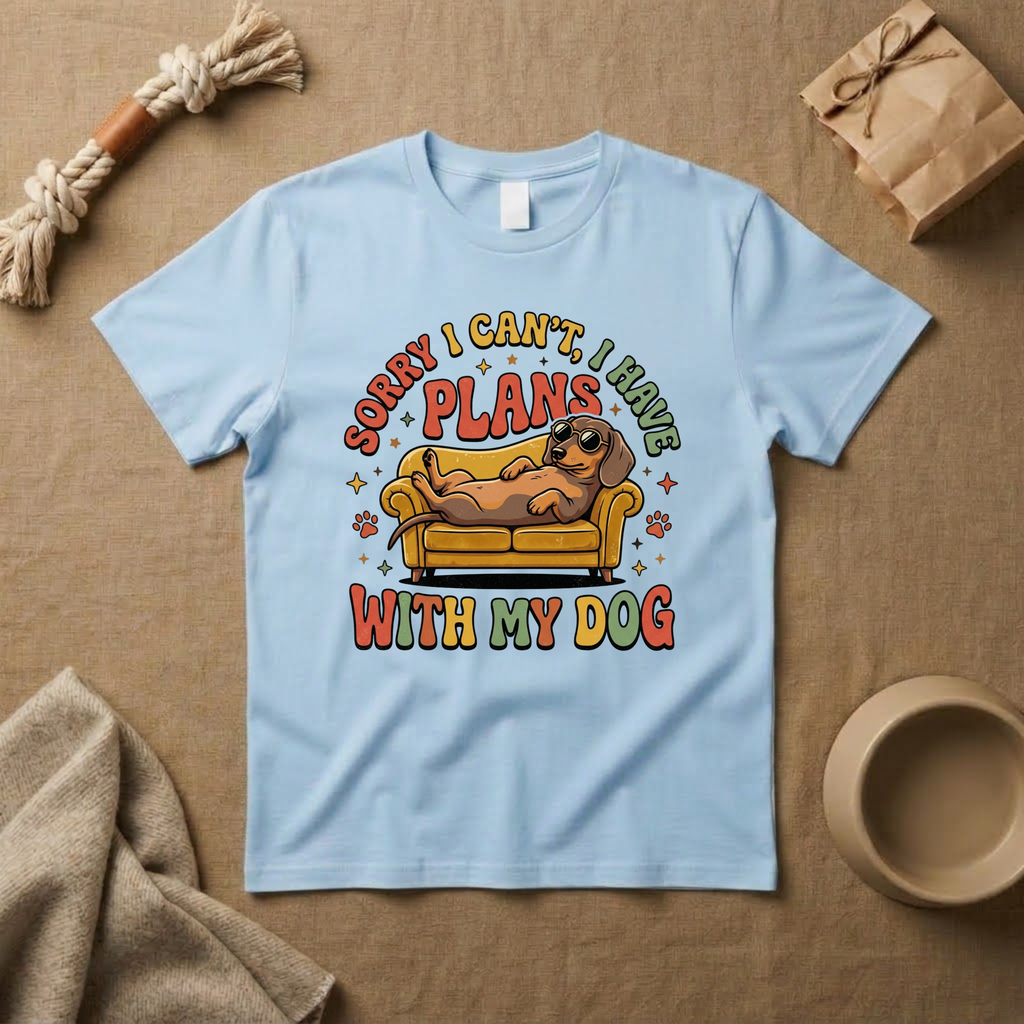 Sorry, I Cant, I Have Plans T-Shirt