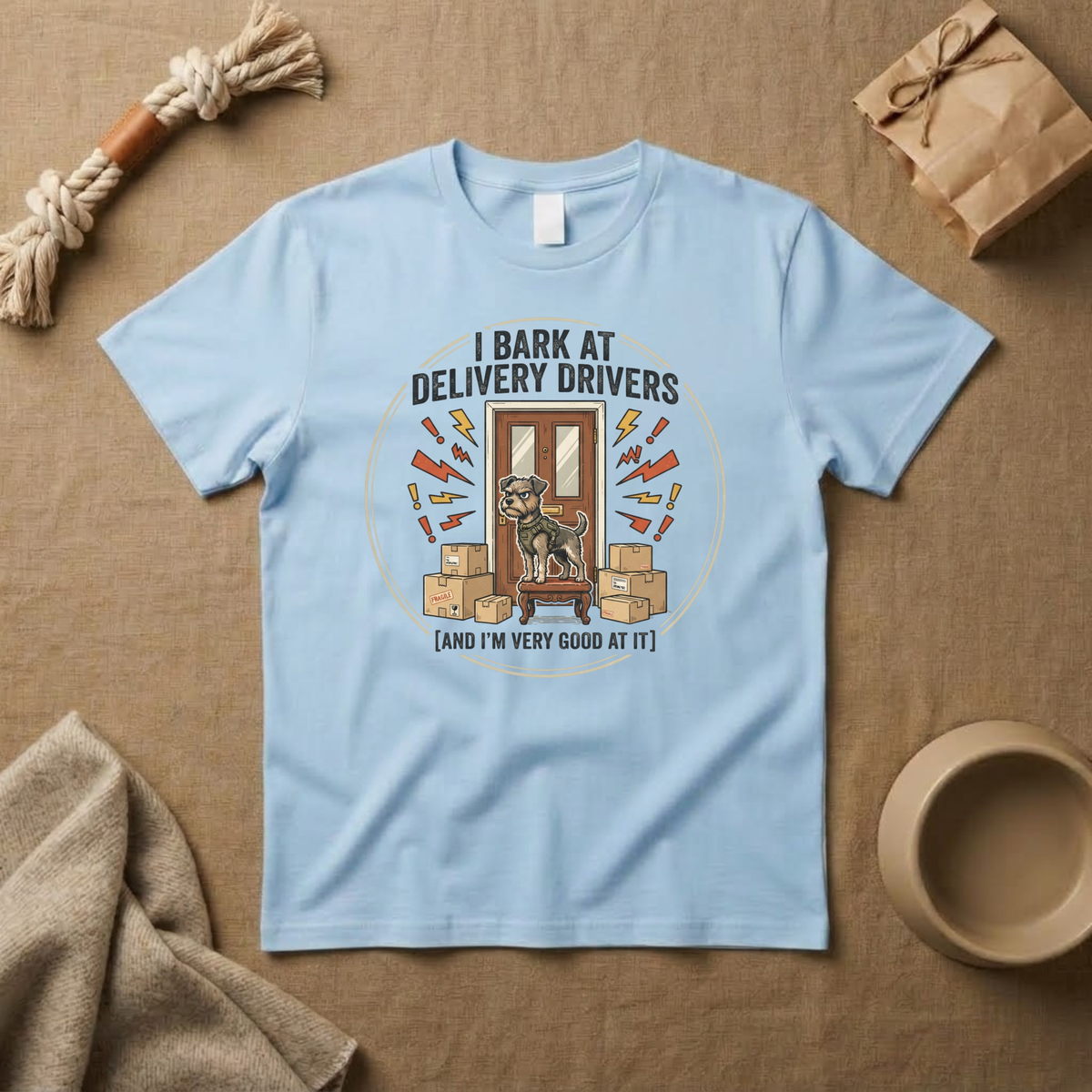 I Bark At Delivery Drivers T-Shirt
