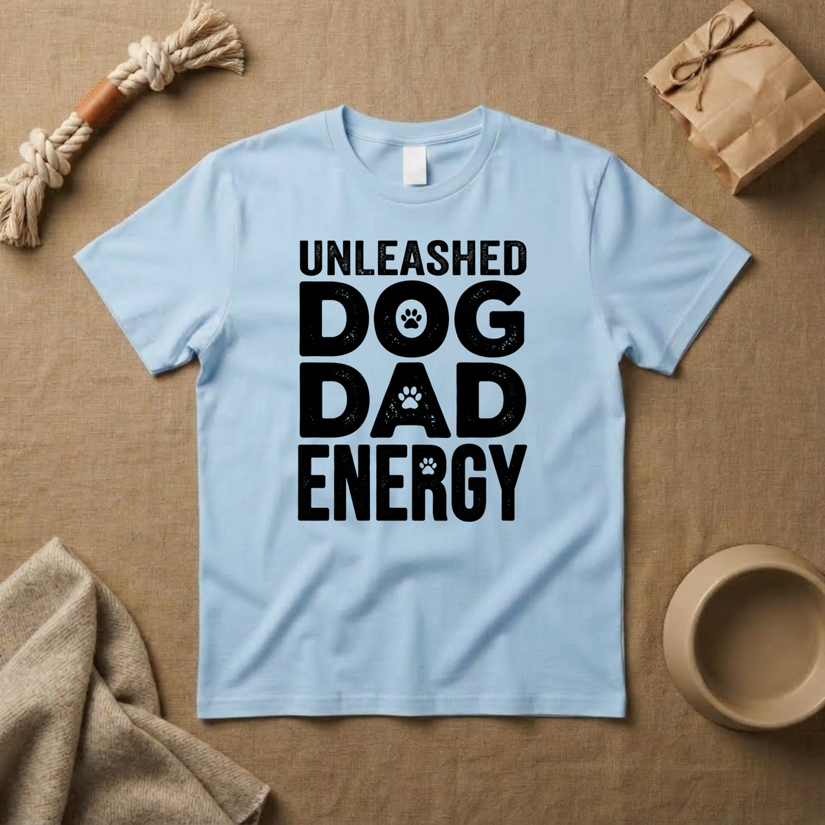 Dog Dad Energy T-Shirt