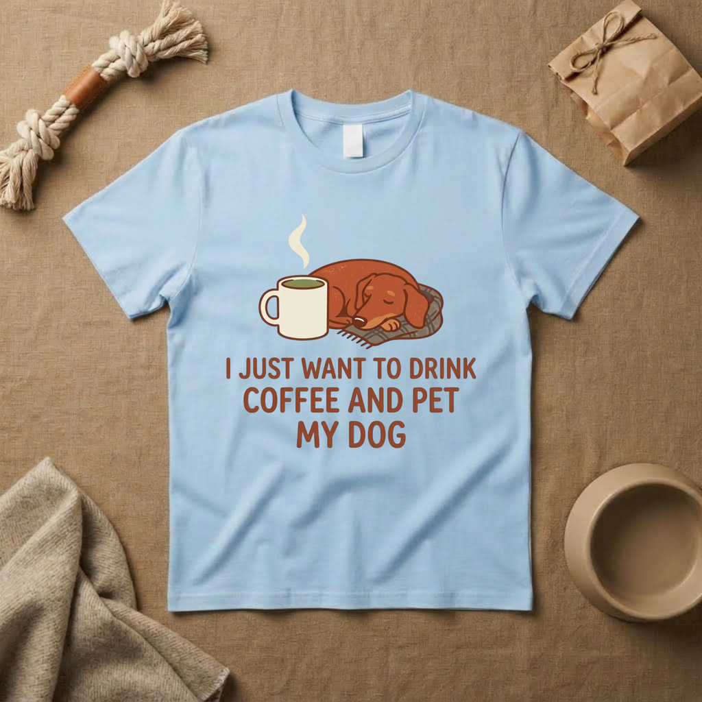 I Just Want To Drink Coffee T-Shirt