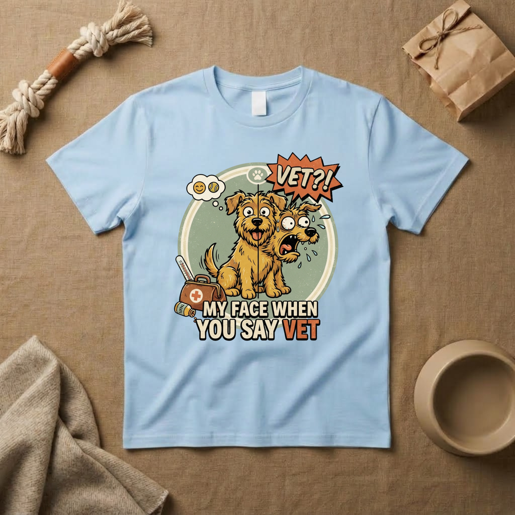 My Face When You Say Vet T-Shirt