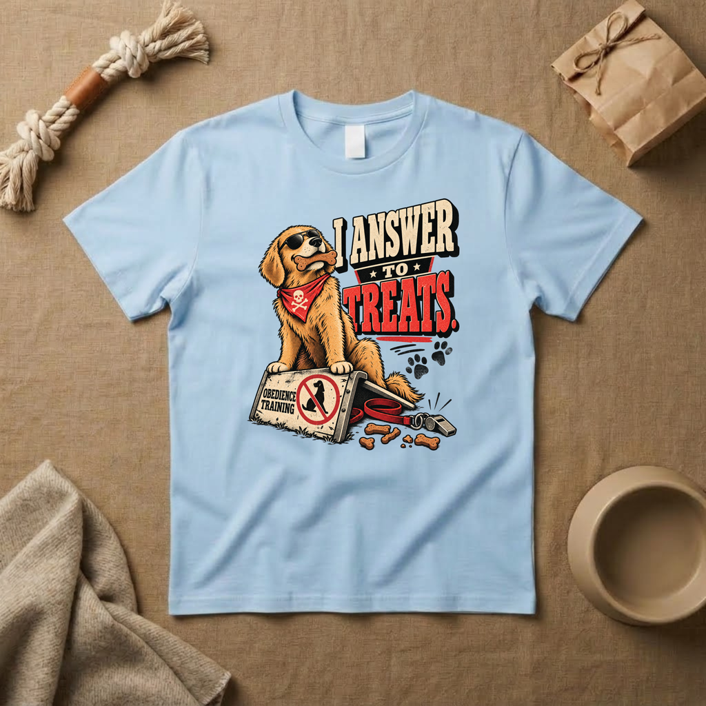 I Answer To Treats T-Shirt