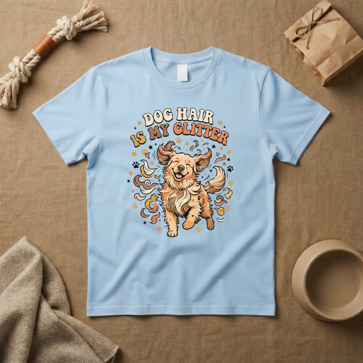 Dog Hair Is My Glitter T-shirts