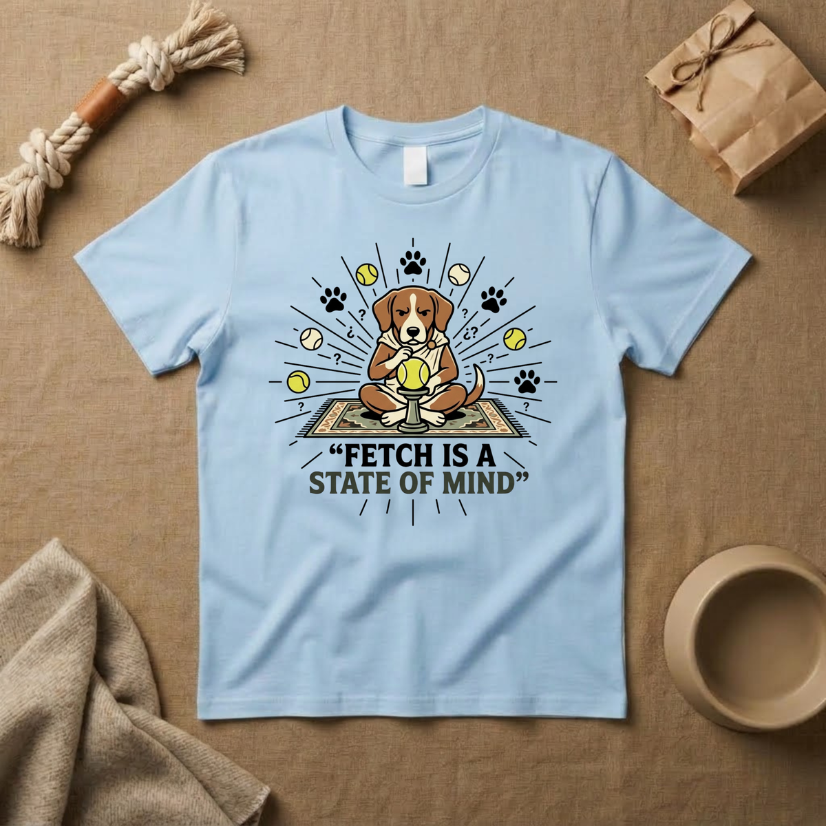 Fetch Is A State Of A Mind T-Shirt