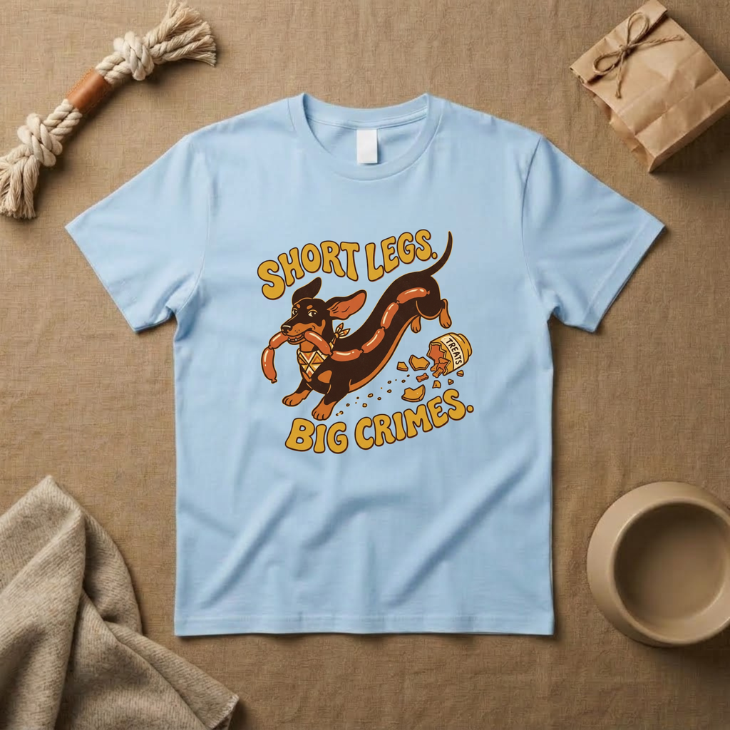 Short Legs Big Crimes T-Shirt