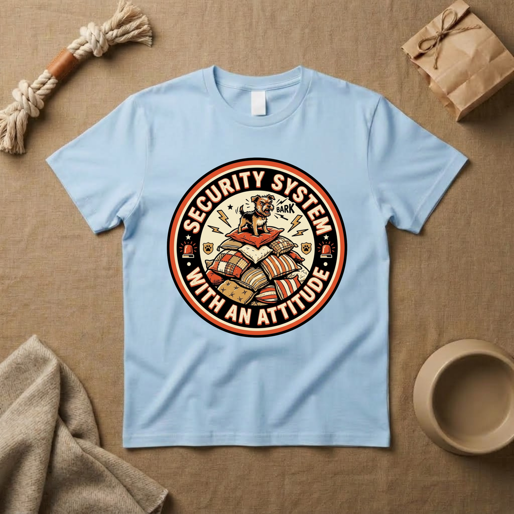 Security System With An Attitude T-Shirt