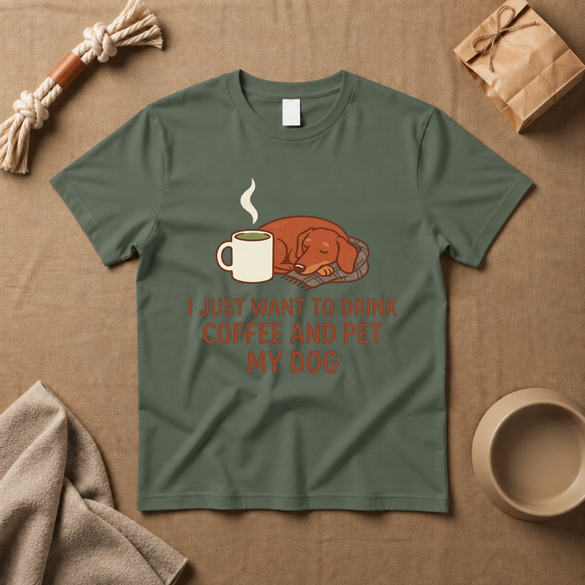 I Just Want To Drink Coffee T-Shirt