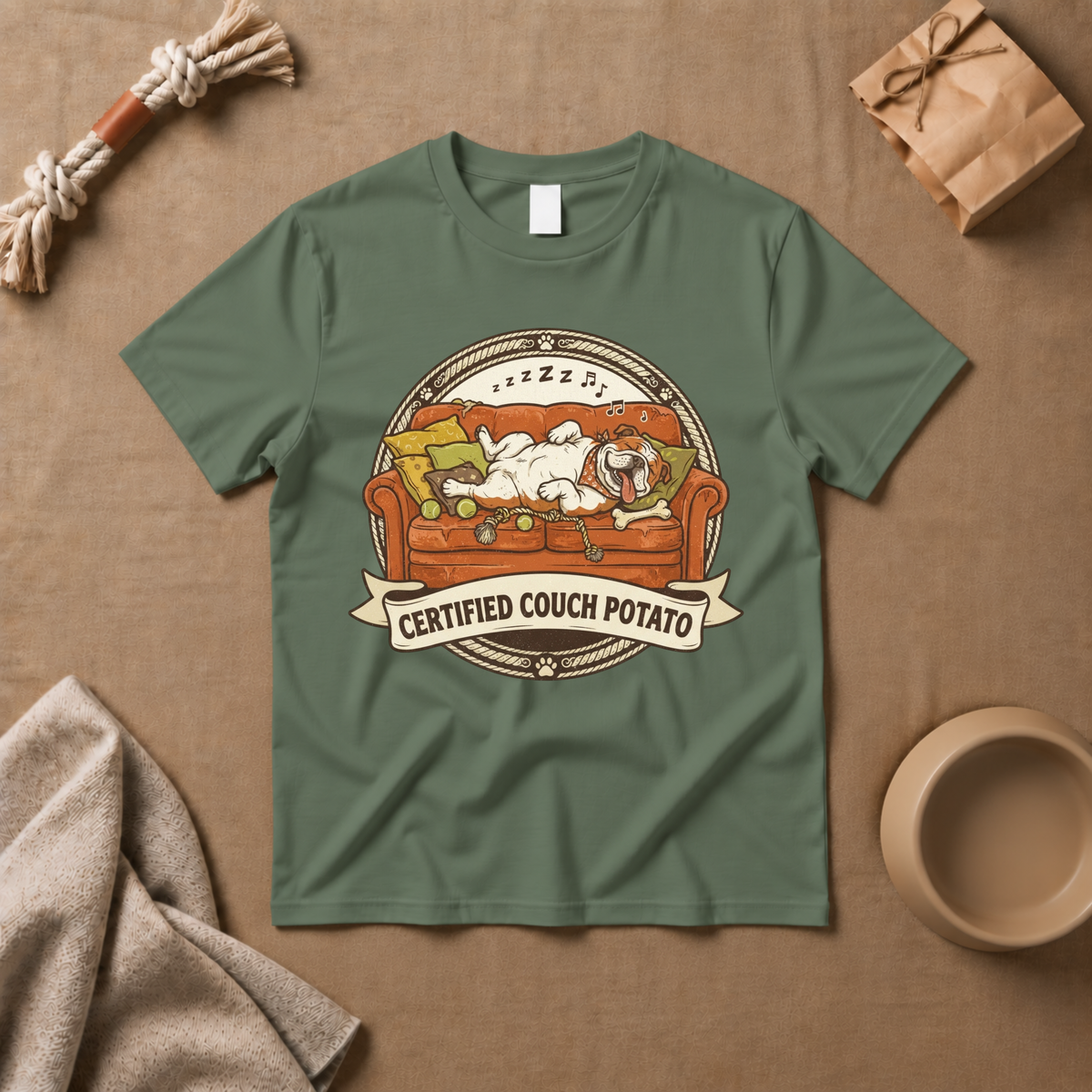 Certified Couch Potato T-Shirt