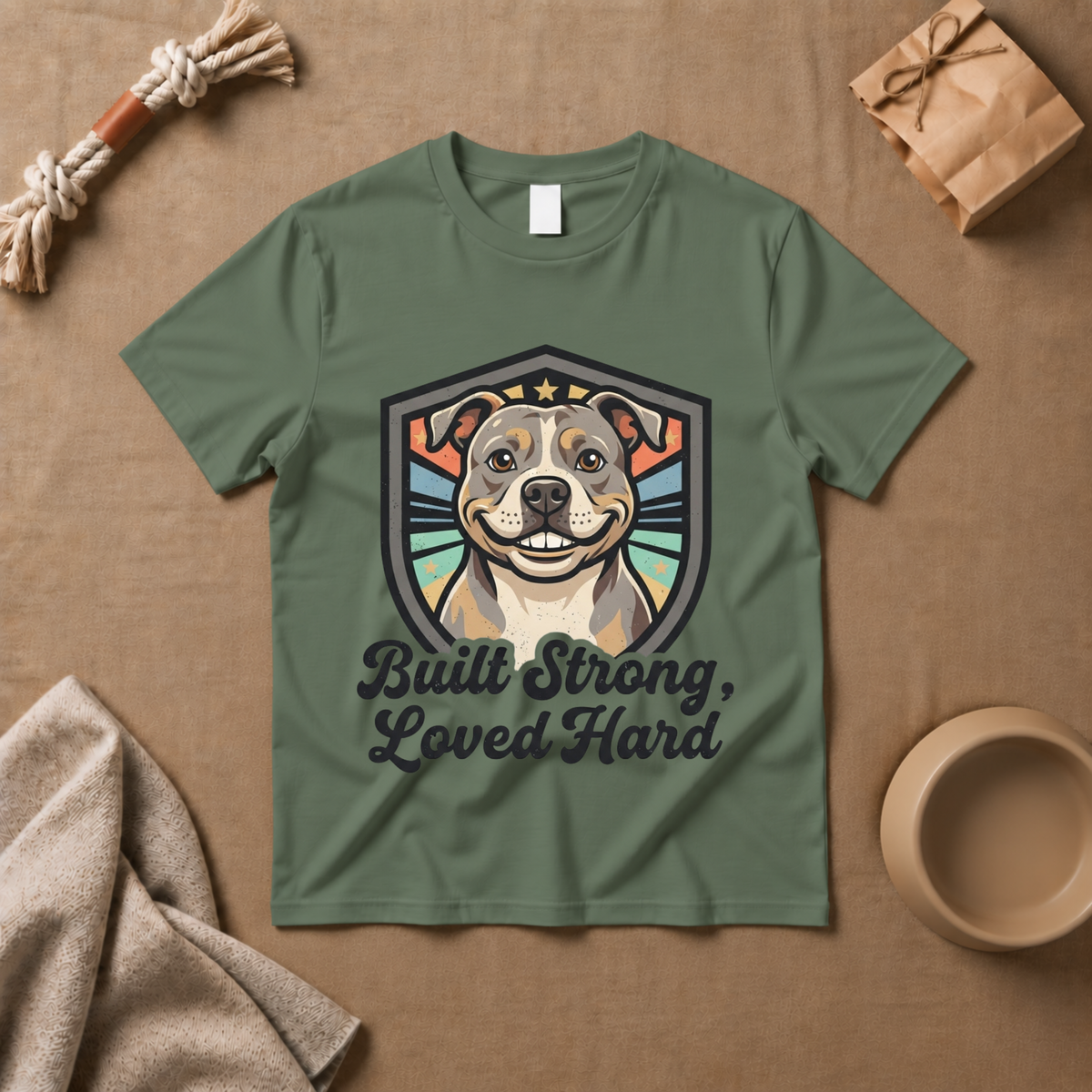 Built Strong, Loved Hard T-Shirt