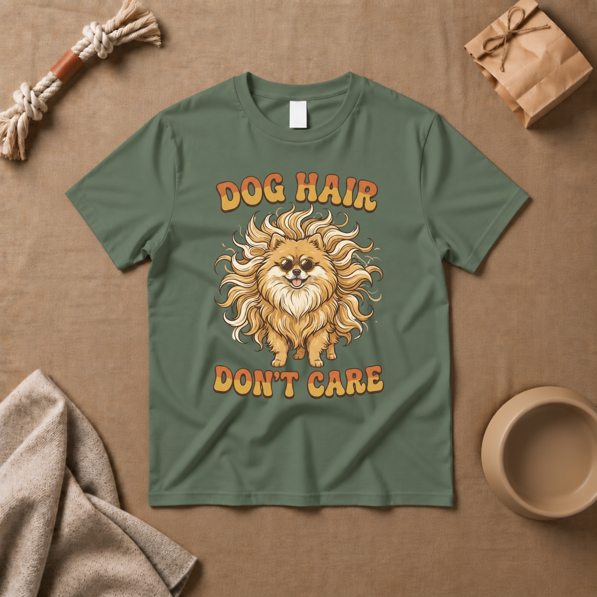 Dog Hair Dont Care T-Shirt