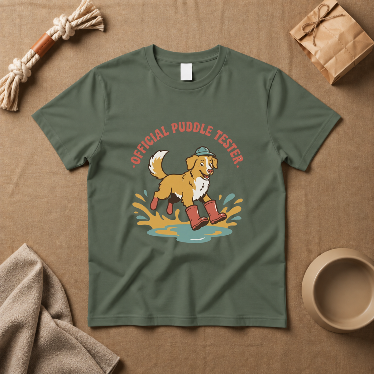 Official Puddle Tester T-Shirt