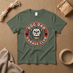 Dog Dad Garage Club T-shirts