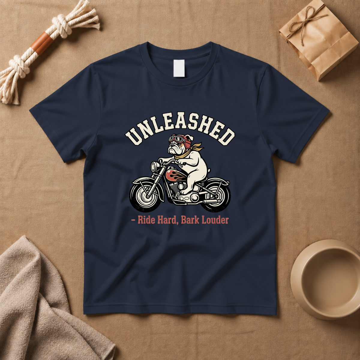 Ride Hard, Bark Louder T-Shirt