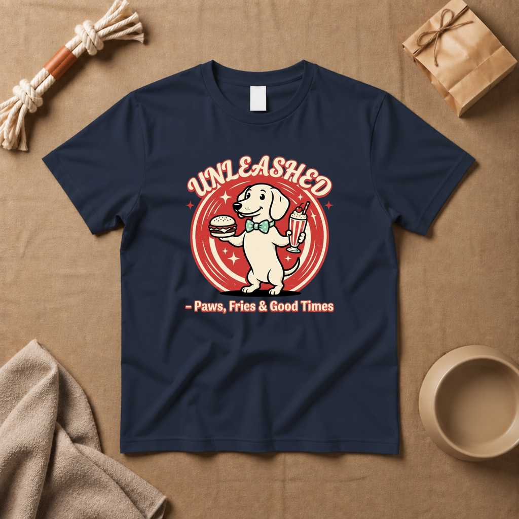 Paws, Fries and Good Times T-Shirt