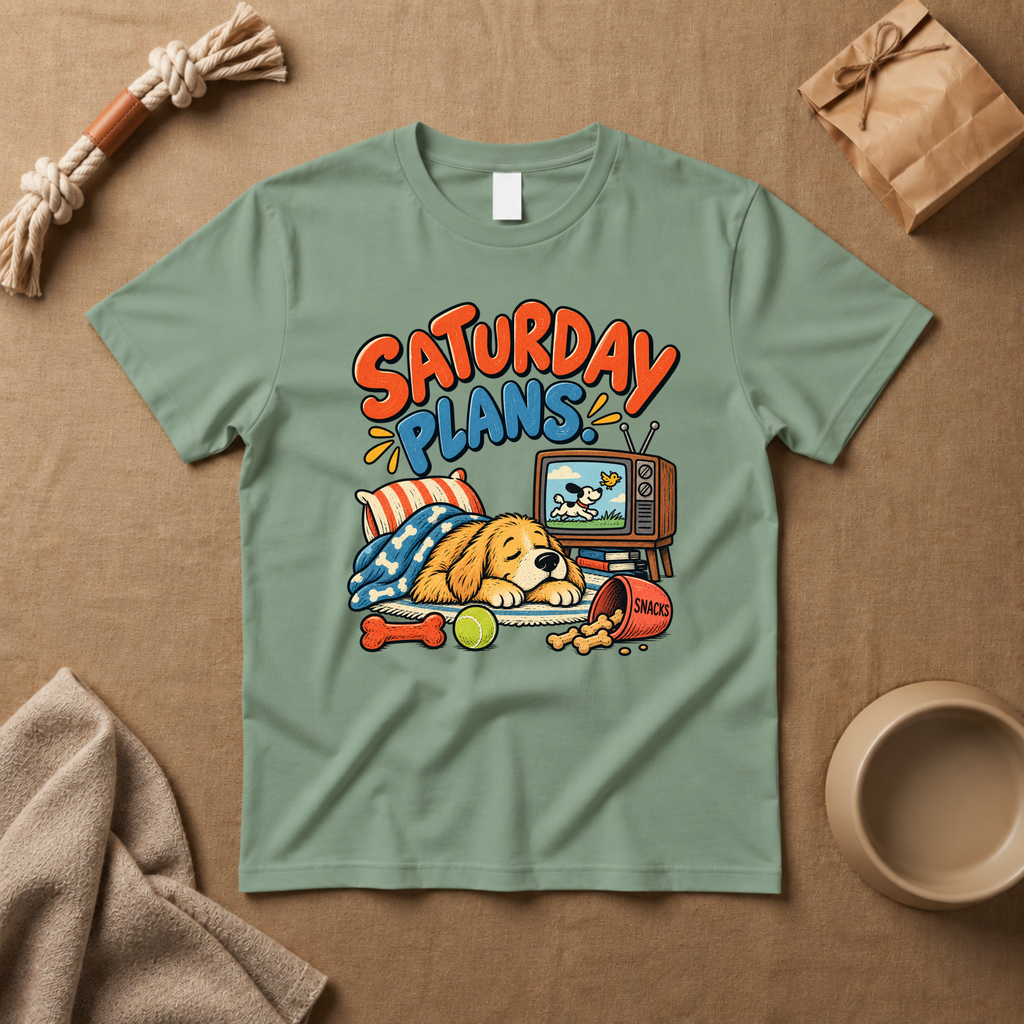 Saturday Plans T-Shirt