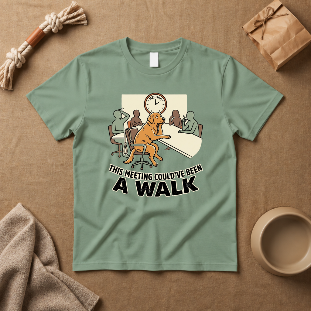 This Meeting Could've Been A Walk T-Shirt