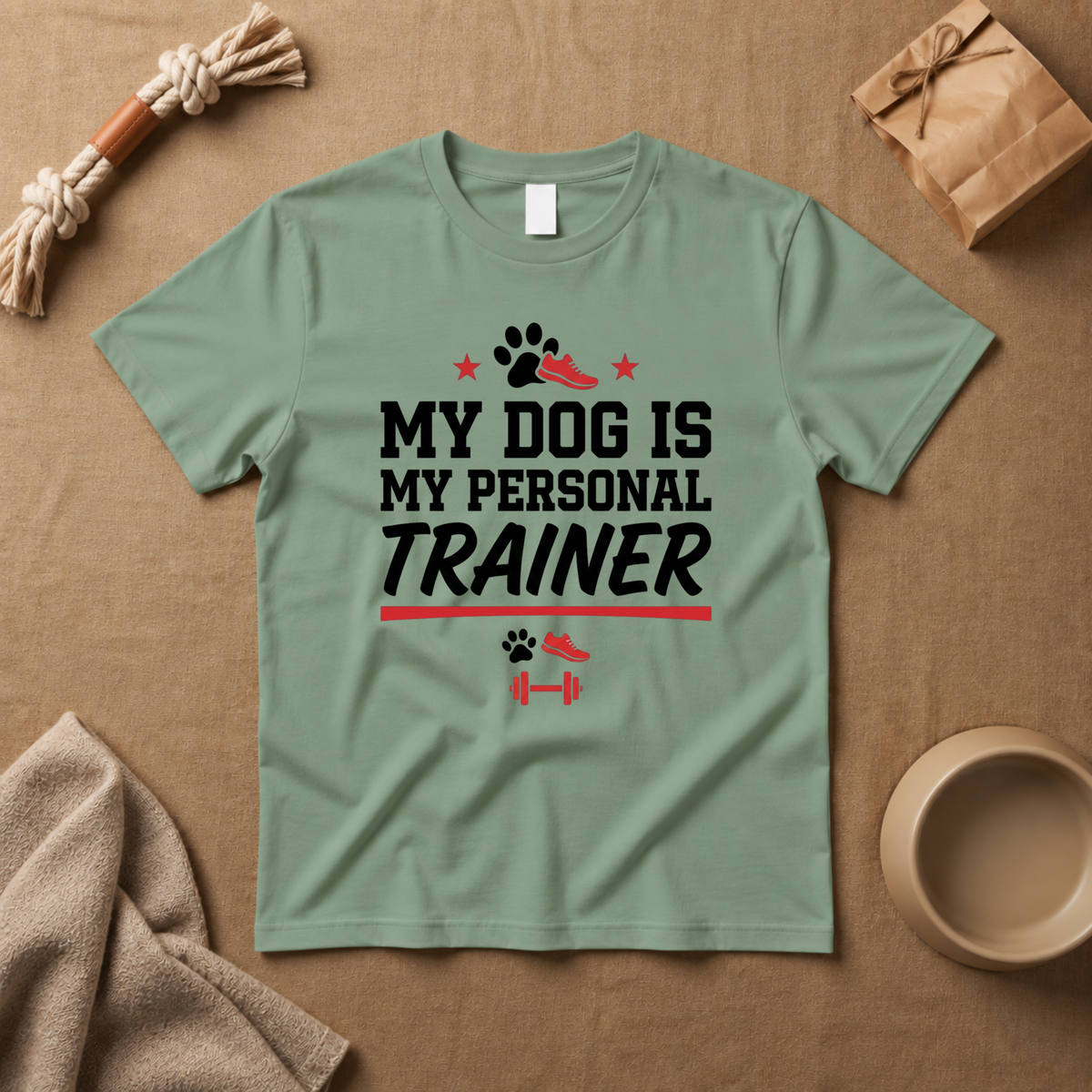 My Dog Is My Personal Trainer T-Shirt