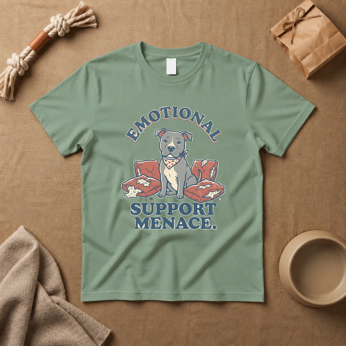 Emotional Support Menace T-Shirt