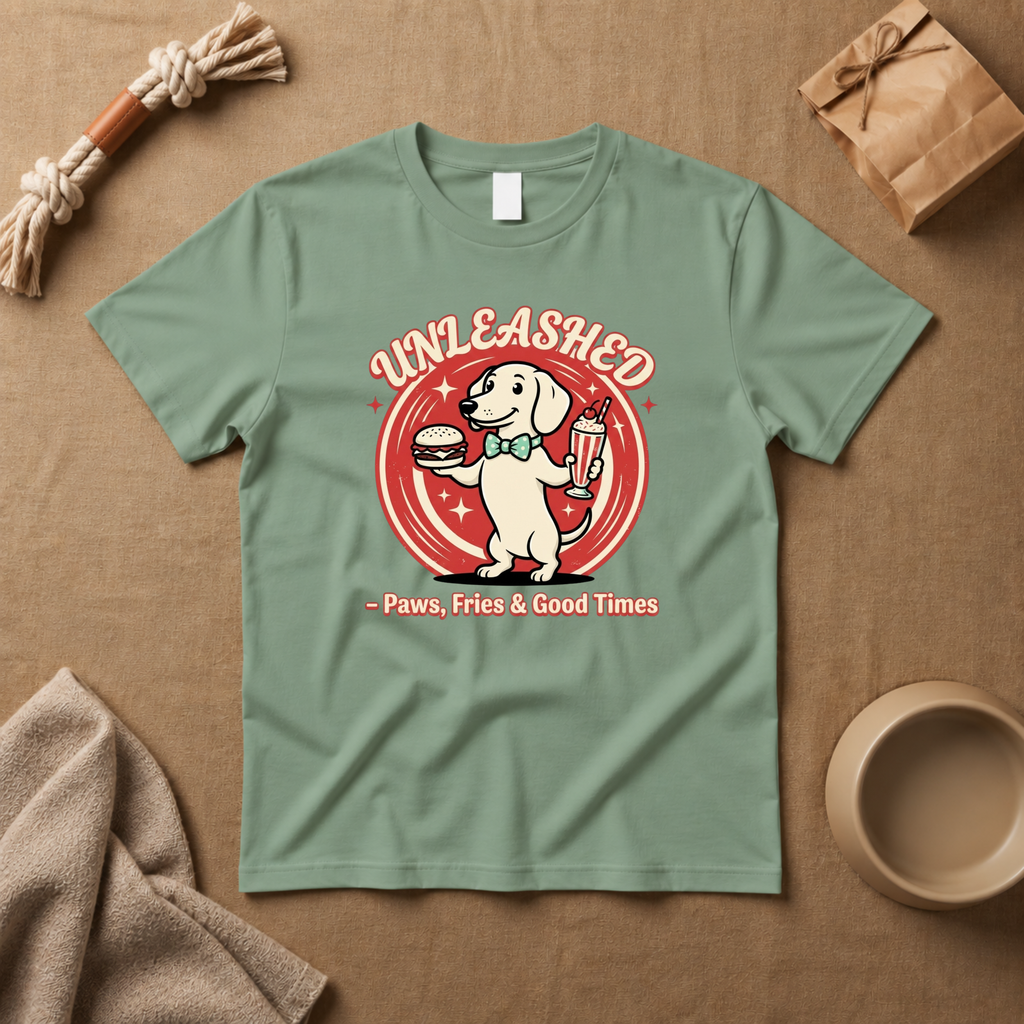 Paws, Fries and Good Times T-Shirt