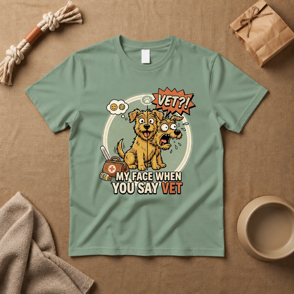 My Face When You Say Vet T-Shirt