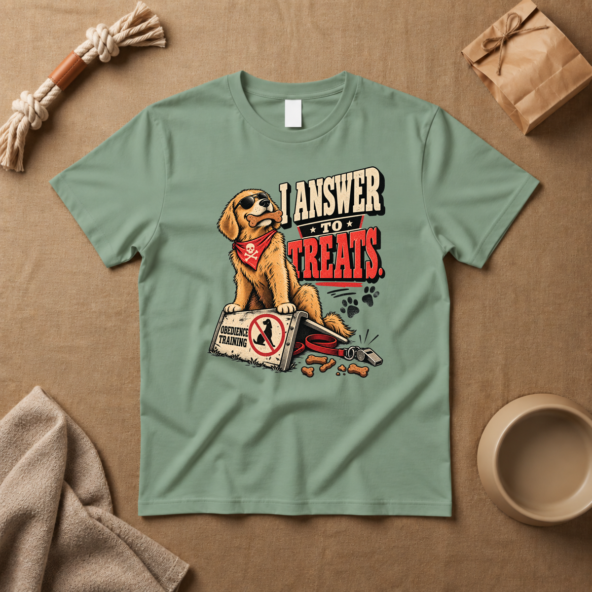 I Answer To Treats T-Shirt