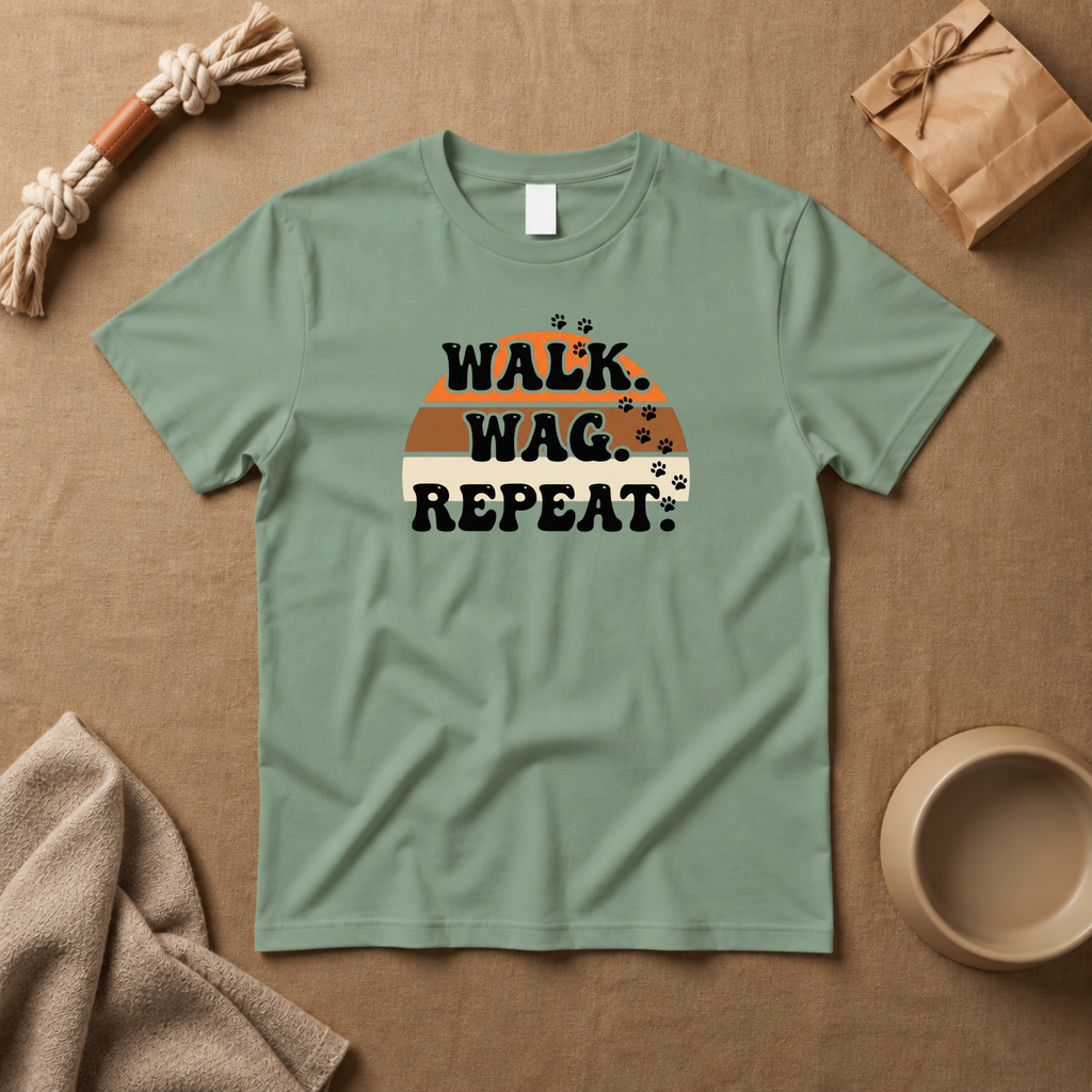 Walk Wag Repeat T-Shirt