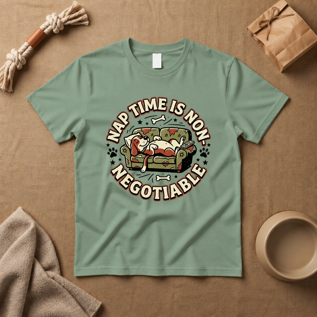 Nap Time Is Non Negotiable T-Shirt
