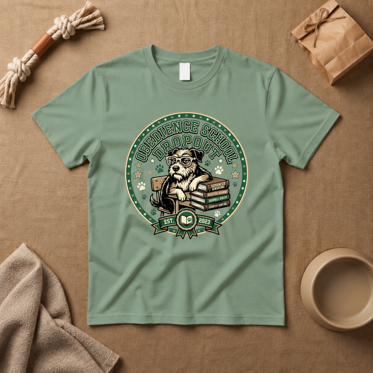 Obedience School Droupout T-Shirt