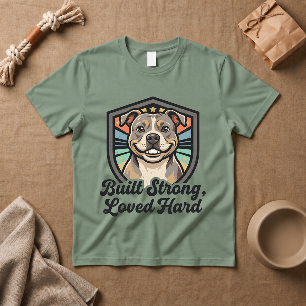 Built Strong, Loved Hard T-Shirt