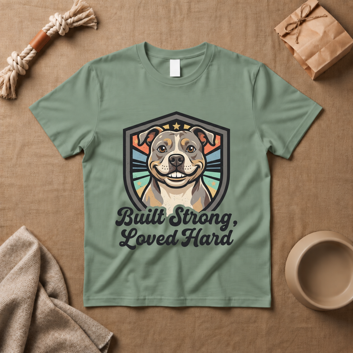 Built Strong, Loved Hard T-Shirt