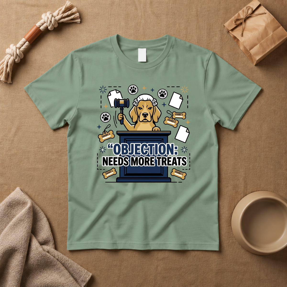 Objection: Needs More Treats T-Shirt