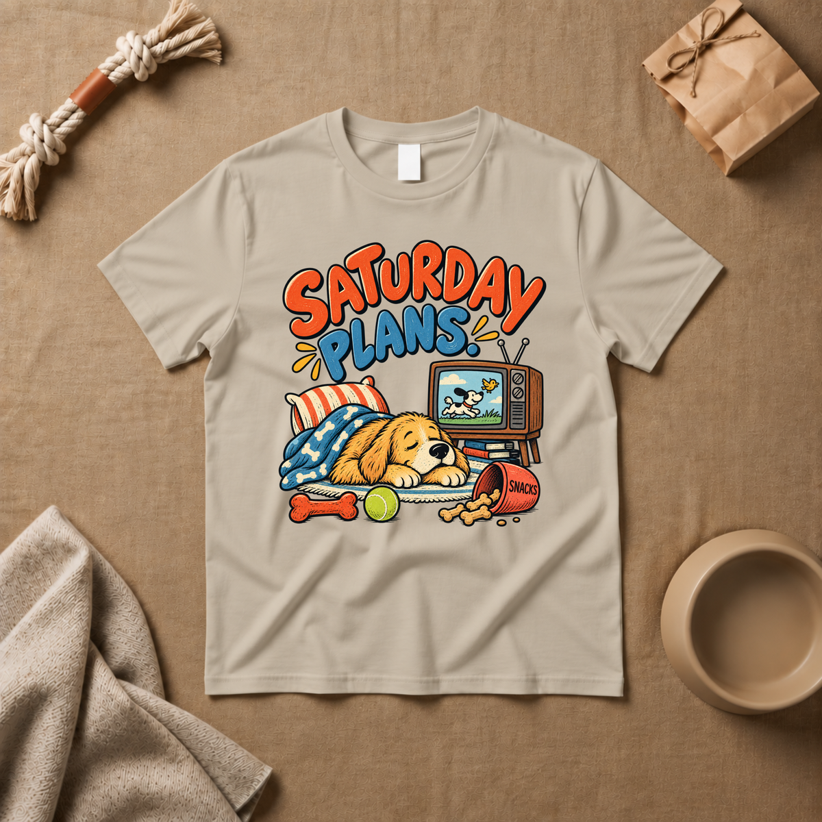 Saturday Plans T-Shirt