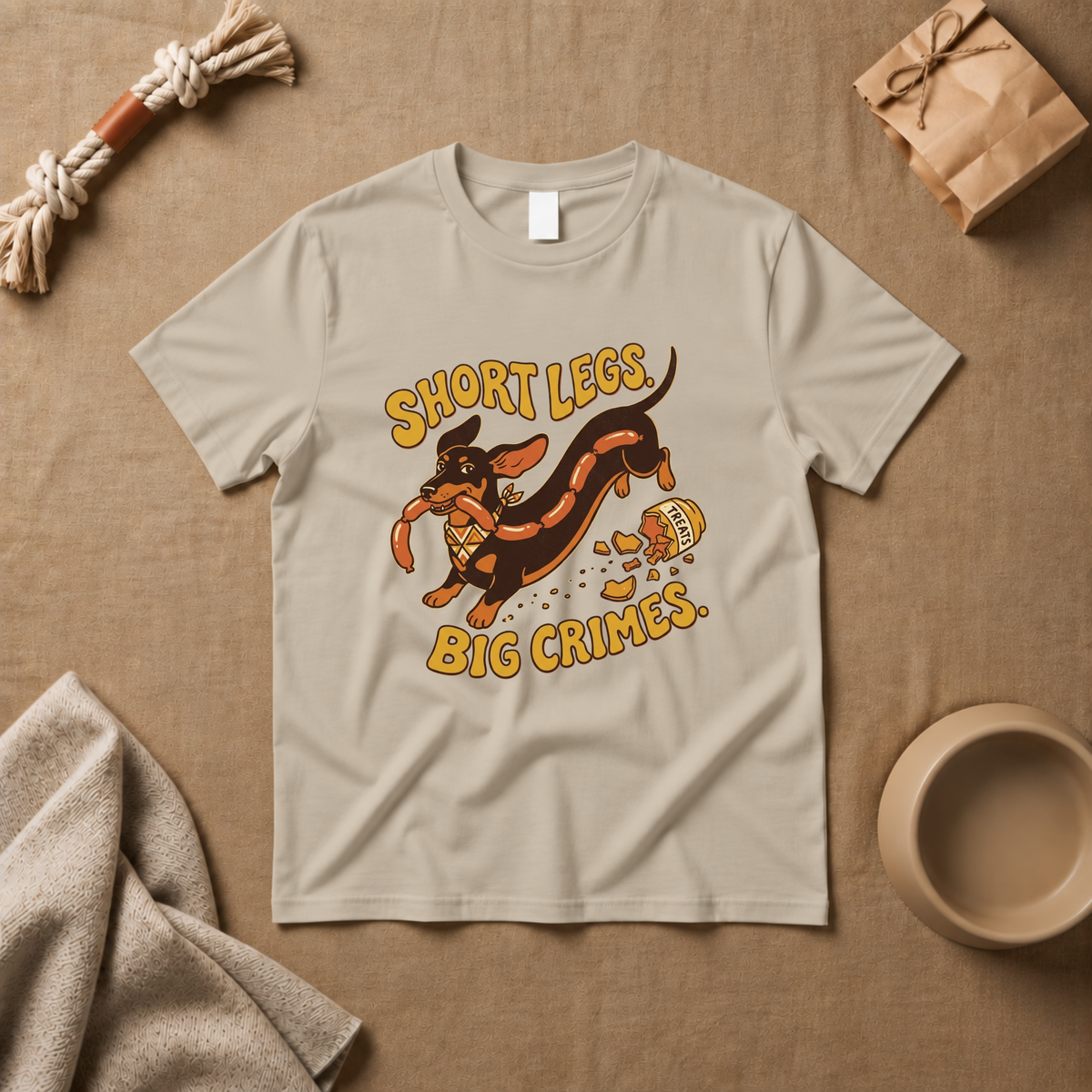 Short Legs Big Crimes T-Shirt