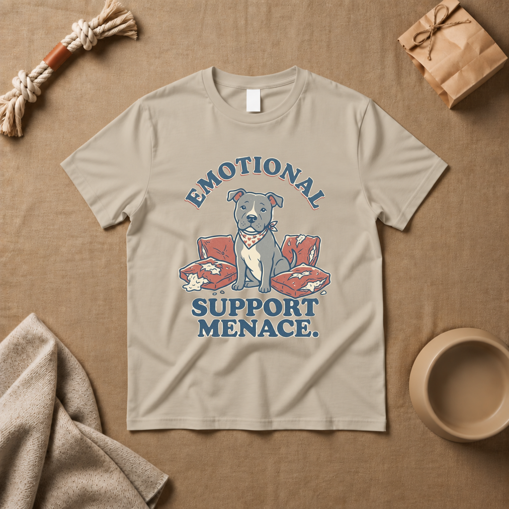 Emotional Support Menace T-Shirt
