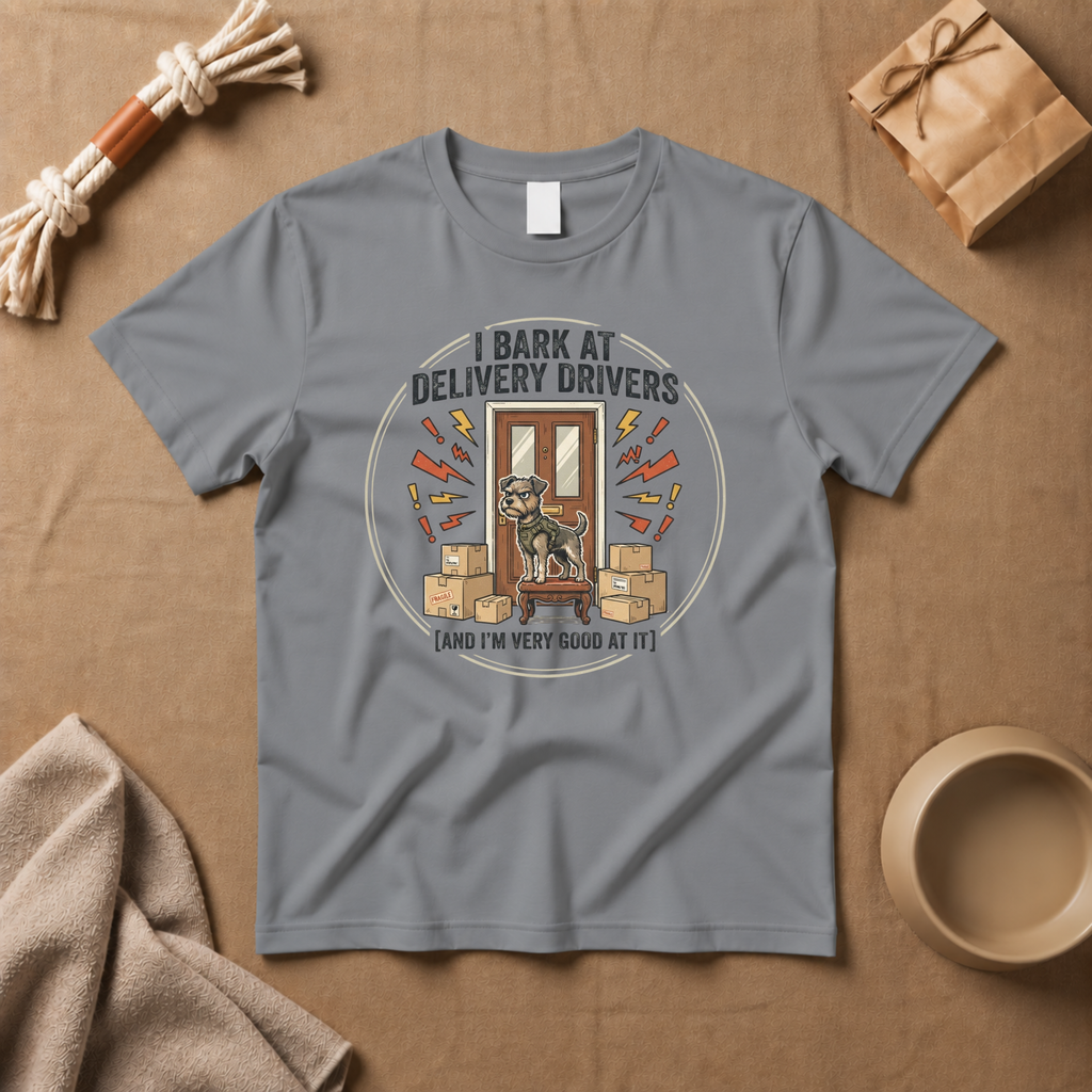 I Bark At Delivery Drivers T-Shirt