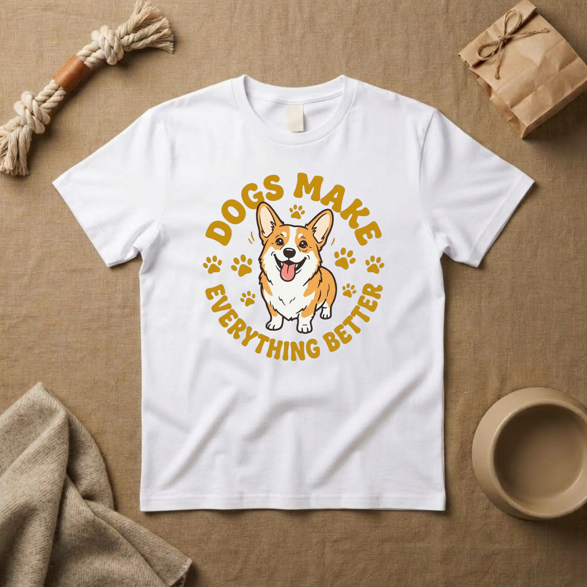 Dogs Make Everything Better T-Shirt