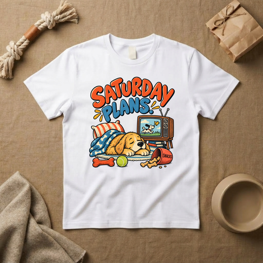 Saturday Plans T-Shirt